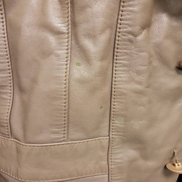 Mens Brown Leather Jacket Blazer Style Outerwear Coat Size Unspecified - Picture 6 of 11